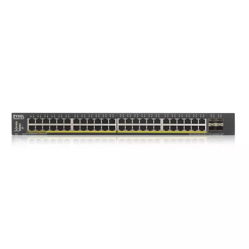 Zyxel XGS1930-52HP pārvaldāms L3 Gigabit Ethernet (10/100/1000) Power over Ethernet (PoE) melns