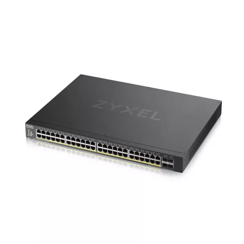 Zyxel XGS1930-52HP pārvaldāms L3 Gigabit Ethernet (10/100/1000) Power over Ethernet (PoE) melns