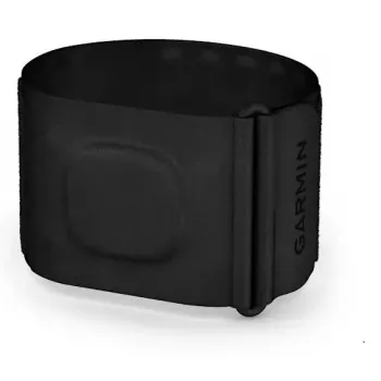 Miega monitors Garmin Index Sleep Monitor melns — sirds ritms, elpošanas frekvence, darbināms ar baterijām, USB, 41,7×37,6×7,8 mm