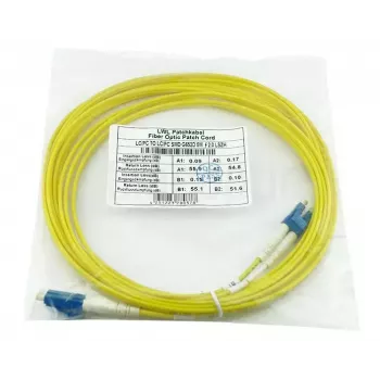 BlueOptics AK345A-BO InfiniBand optiskās šķiedras kabelis 2 m LC dzeltens