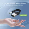 Techly ICOC USBC-RJ45 tīkla kabelis Melns 0.144 m