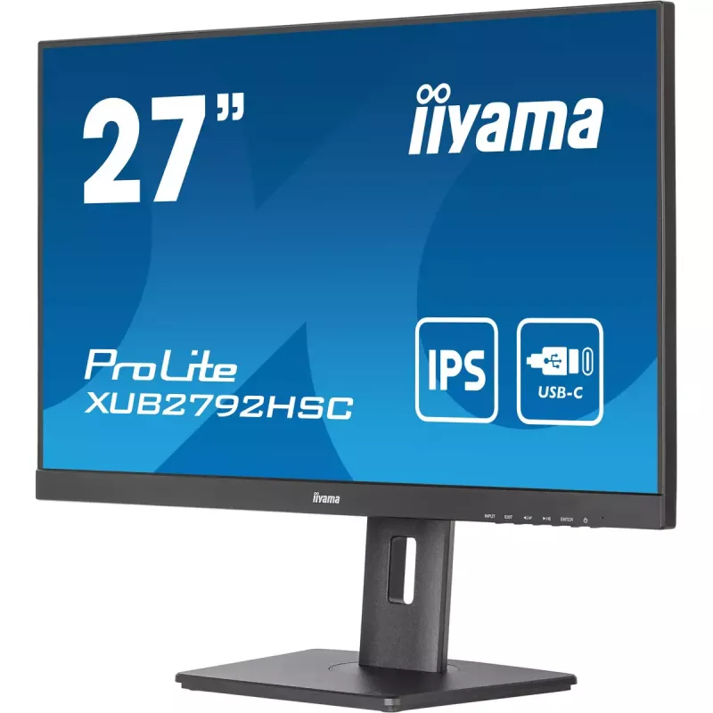 iiyama ProLite XUB2792HSC-B5 datora monitors 68,6 cm (27 collas) 1920 x 1080 pikseļi Full HD LED melns