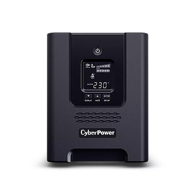 CyberPower PR2200ELCDSXL nepārtrauktās barošanas bloks (UPS) Line-Interactive 2,2 kVA 1980 W 9 maiņstrāvas kontaktligzdas