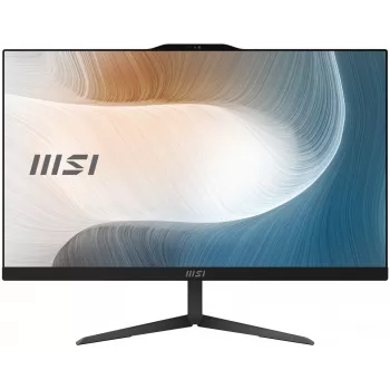MSI Modern AM242 12M-1629XDE Intel® Core™ i3 i3-1215U 60,5 cm (23,8 collas) 1920 x 1080 pikseļi Viss-vienā dators 8 GB DDR4-SDRAM 256 GB SSD Wi-Fi 6E (802.11ax) Melns
