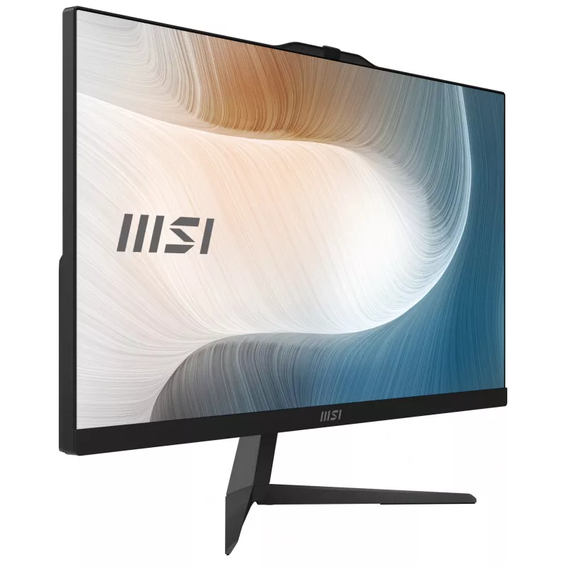 MSI Modern AM242 12M-1629XDE Intel® Core™ i3 i3-1215U 60,5 cm (23,8 collas) 1920 x 1080 pikseļi Viss-vienā dators 8 GB DDR4-SDRAM 256 GB SSD Wi-Fi 6E (802.11ax) Melns