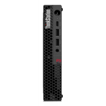 Lenovo ThinkStation P3 Tiny Intel® Core™ i7 i7-14700 32 GB DDR5-SDRAM 1 TB SSD NVIDIA RTX A1000 Windows 11 Pro Mini PC darbstacija melna