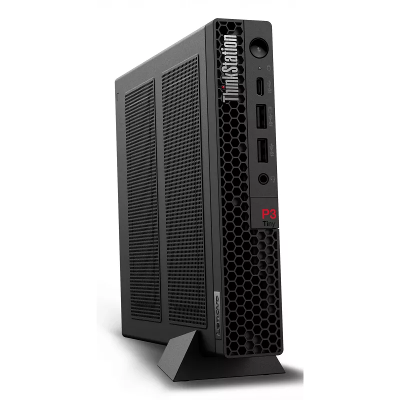 Lenovo ThinkStation P3 Tiny Intel® Core™ i7 i7-14700 32 GB DDR5-SDRAM 1 TB SSD NVIDIA RTX A1000 Windows 11 Pro Mini PC darbstacija melna