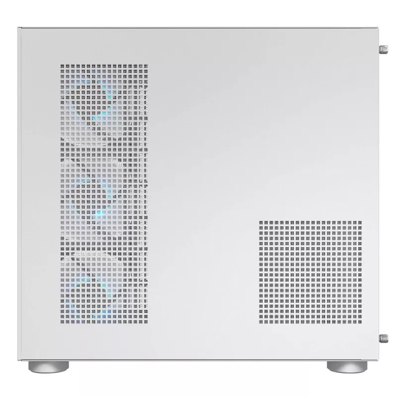 PC Midi Tower korpuss Cougar FV150 ARGB balts — ATX/Micro-ATX/Mini-ITX, 3x120mm priekšā, 1x120mm aizmugurē, 2x3.5 collu + 2x2.5 collu nodalījumi, USB 3.2 Gen1