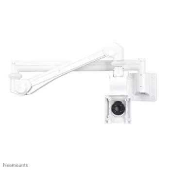 Neomounts medicīniskais sienas stiprinājums FPMA-HAW300 10–24 collu ekrāniem, 3 kg ietilpība, VESA 100x100, balts