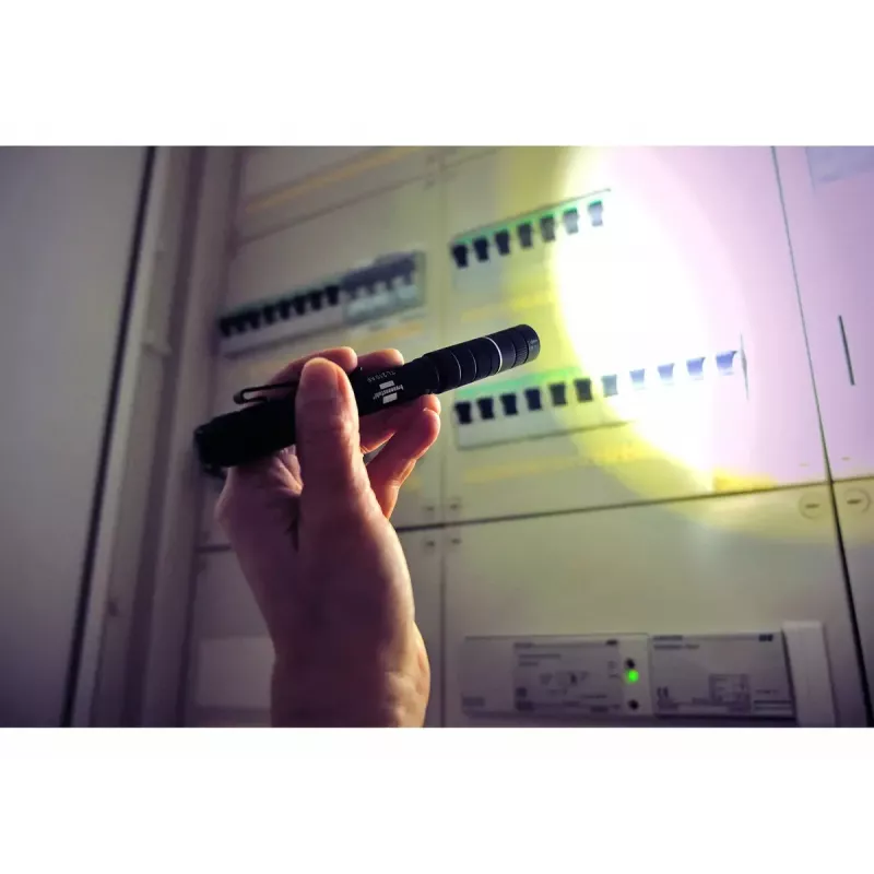 Hand flashlight Brennenstuhl 1173750003 LED Melns Aluminium IP44 5W
