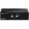KVM slēdzis Trendnet TK-241DP, melns