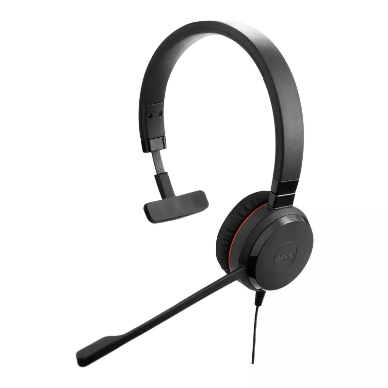 Jabra Evolve 30 II Mono UC USB-C, vadu, biroja/zvanu centra, 150–7000 Hz, 142 g, austiņas, melnas