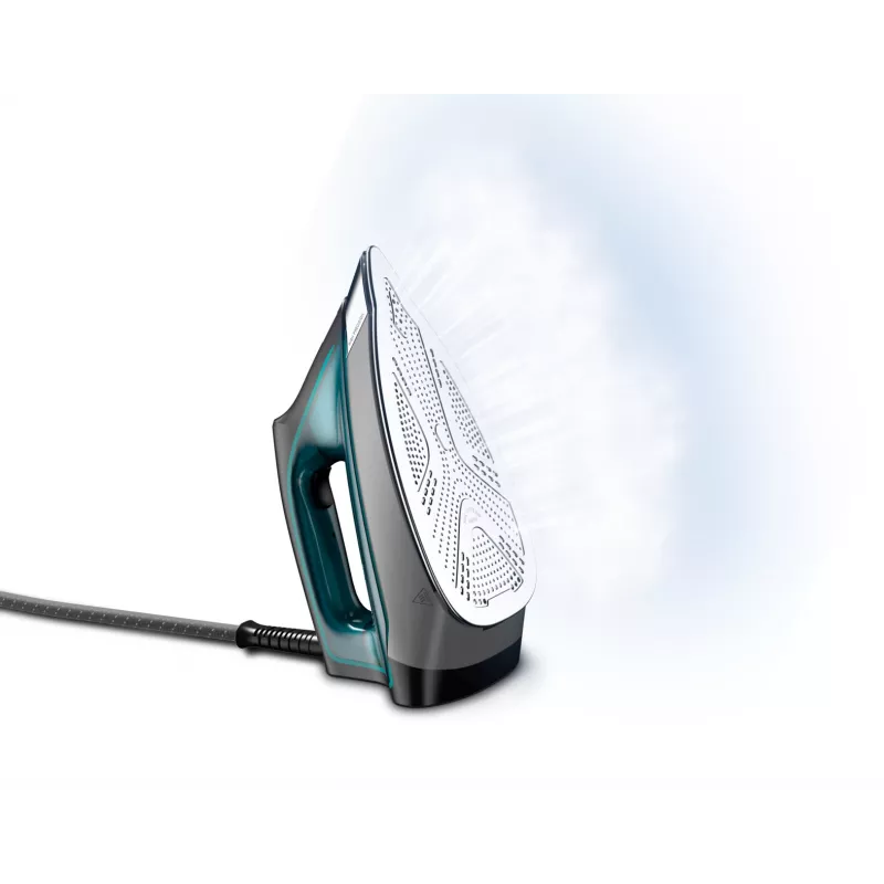 Rowenta DG7623 2200 W 1.1 L Microsteam 400 HD Laser zole Melna, Zila