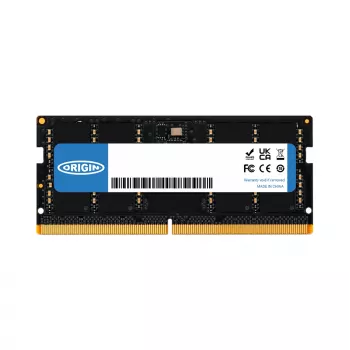 Origin Storage 8GB DDR5 5600MHz SODIMM 1Rx16 Non-ECC 1.1V, 8 GB, 1 x 8 GB, DDR5, 5600 MHz, 262-pin SO-DIMM