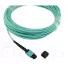 Optiskās šķiedras kabelis BlueOptics MC6709309-010-BO 10 m OM3 MPO uz 4×LC (50 µm) akvamarīns