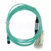 Optiskās šķiedras kabelis BlueOptics MC6709309-010-BO 10 m OM3 MPO uz 4×LC (50 µm) akvamarīns