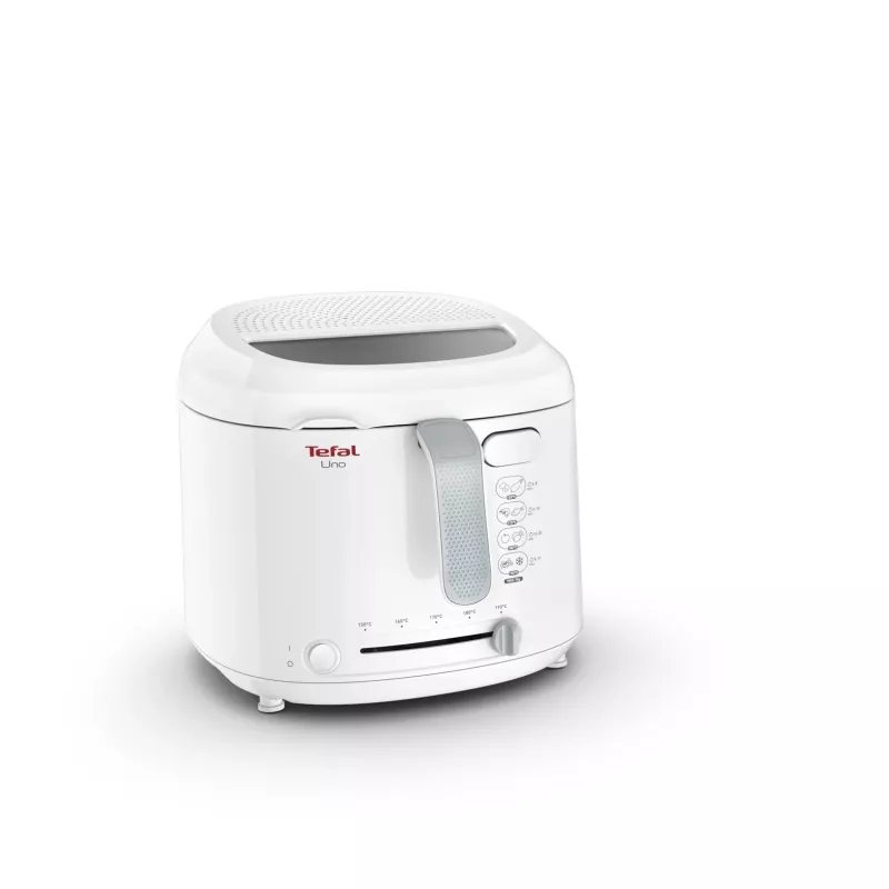 Tefal Uno FF203130 friteris Viena 1,8 L Atsevišķi novietojams 1600 W Dziļā eļļas cepeškrāsns Balts