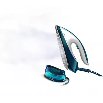 Philips GC7840/20 tvaika gludināšanas stacija 2400 W 1,5 L SteamGlide zole Zila, Balta