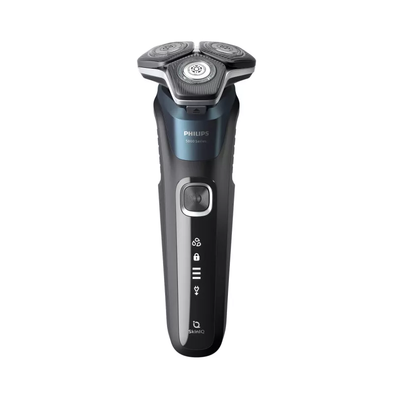 Philips SHAVER Series 5000 S5889/11 mitrā un sausā elektriskais skuveklis, rotējošs, SteelPrecision asmeņi