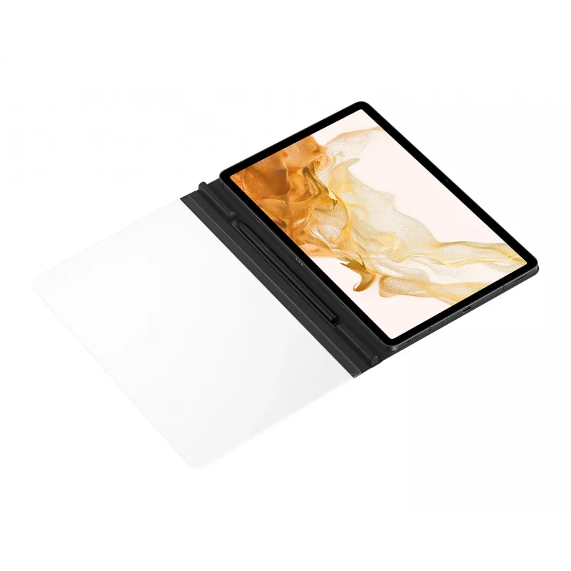 Folio maciņš Samsung EF-ZX700P Galaxy Tab S8 / S7 planšetdatoriem, piemērots 27,9 cm (11 collu), melns, 190 g