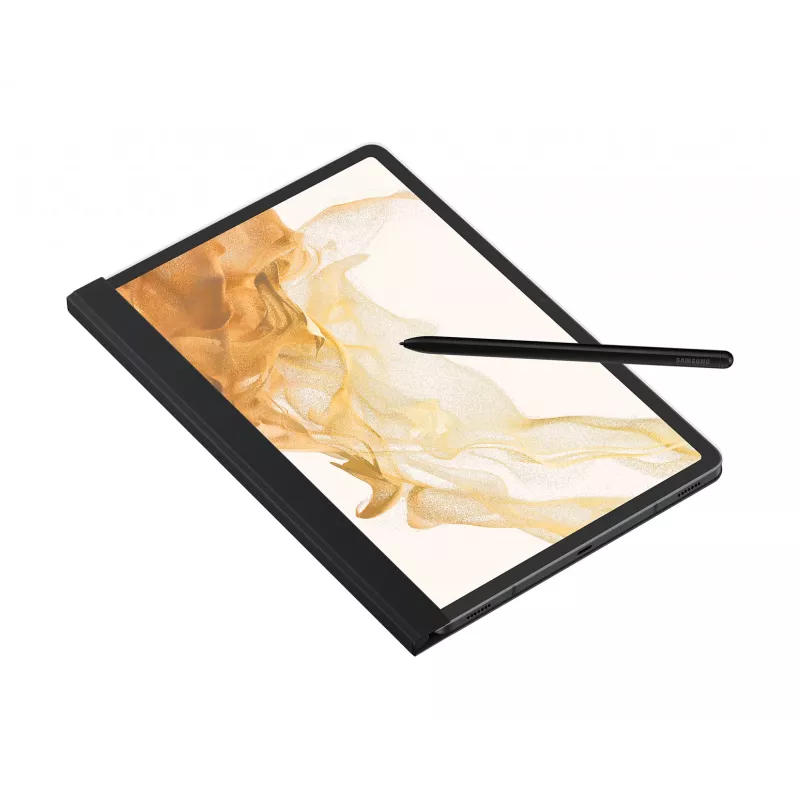 Folio maciņš Samsung EF-ZX700P Galaxy Tab S8 / S7 planšetdatoriem, piemērots 27,9 cm (11 collu), melns, 190 g