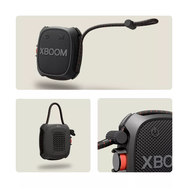 LG XBOOM Go XG2T Mono portatīvais skaļrunis Melns 5 W