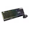 MSI VIGOR GK30 COMBO RGB MEMchanical Gaming tastatūra + Clutch GM11 spēļu pele ' DE izkārtojums, 6 zonu RGB apgaismojuma tastatūra, divu zonu RGB apgaismojuma pele, 5000 DPI optiskais sensors, RGB Mystic Light'