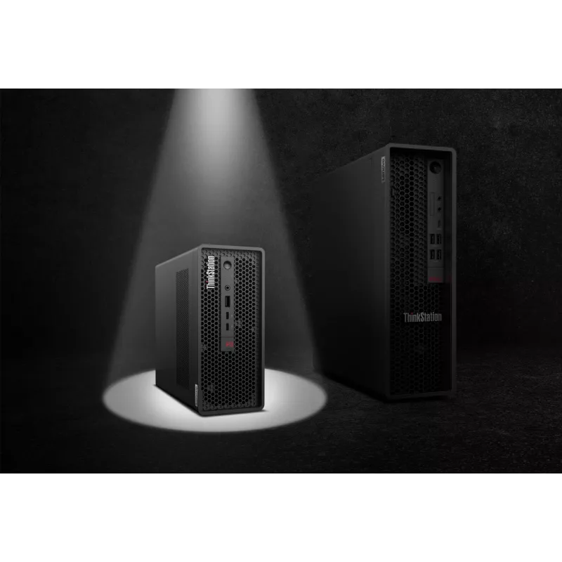 Lenovo ThinkStation P3 Ultra SFF Intel® Core™ i7 i7-14700 32 GB DDR5-SDRAM 512 GB SSD NVIDIA RTX A1000 Windows 11 Pro Mini Tower darbstacija melna