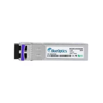 Tīkla raiduztvērēja modulis BlueOptics 37973177-BO cSFP optiskās šķiedras 1250 Mbit/s sudrabains