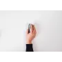 BakkerElkhuizen Grip pele bezvadu, labā roka, vertikāls dizains, optiska, RF Bezvadu, 1600 DPI, melna, sudraba