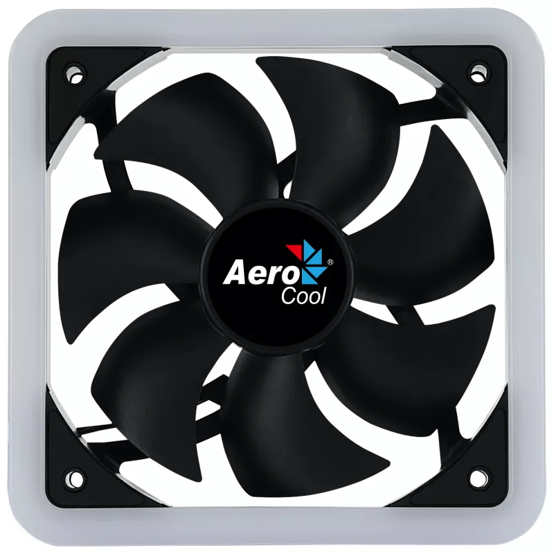 Aerocool Edge 14 datora korpusa ventilators 14 cm Melns