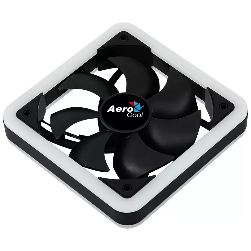 Aerocool Edge 14 datora korpusa ventilators 14 cm Melns