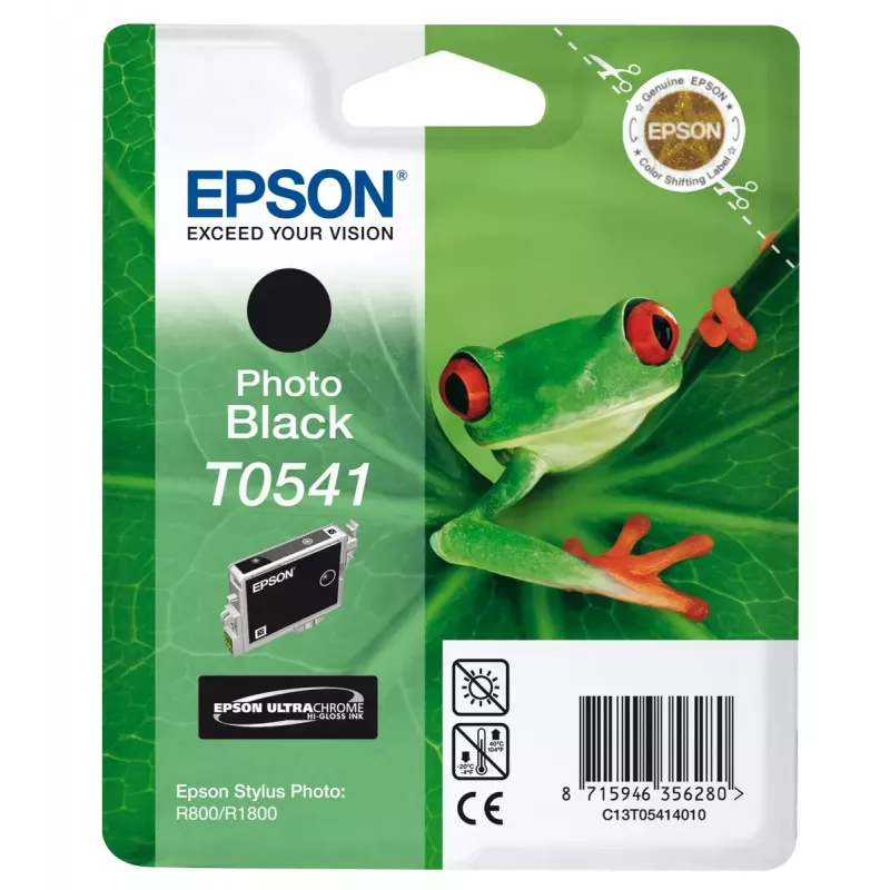 Epson Singlepack Photo Melns T0541 Ultra Chrome Hi-Gloss