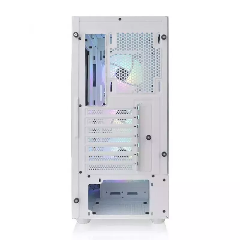 PC korpuss Thermaltake View 200 TG Snow ARGB Midi Tower balts