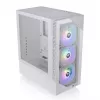 PC korpuss Thermaltake View 200 TG Snow ARGB Midi Tower balts