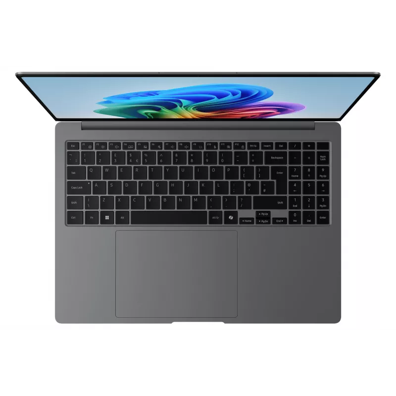 Samsung Galaxy Book5 Pro Intel Core Ultra 7 258V klēpjdators 40,6 cm (16 collu) skārienjūtīgs WQXGA+ 32 GB LPDDR5x-SDRAM 1 TB SSD Wi-Fi 7 (802.11be) Windows 11 Pro vācu pelēks