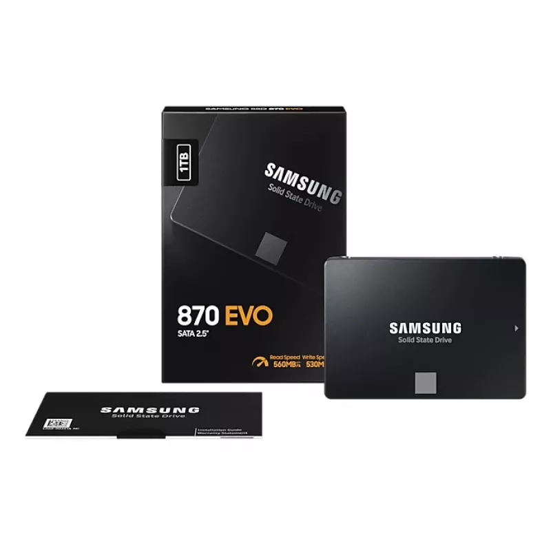 Samsung 870 EVO 1 TB 2.5 collas Serial ATA III V-NAND MLC