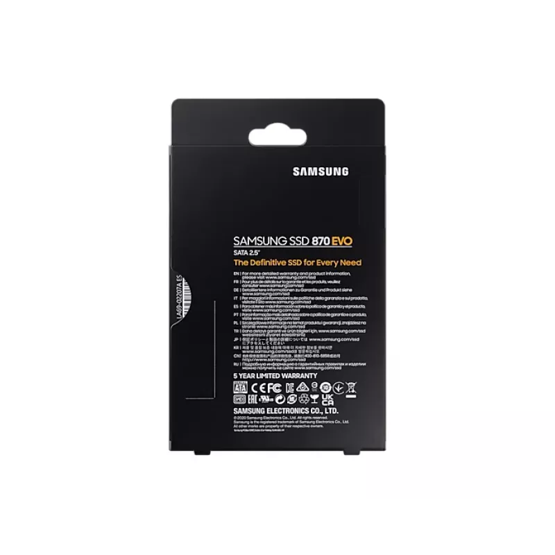 Samsung 870 EVO 1 TB 2.5 collas Serial ATA III V-NAND MLC