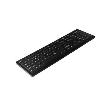 Active Key AK-C8100 tastatūra medicīnai USB QWERTZ vācu melna pilna izmēra 105 taustiņi