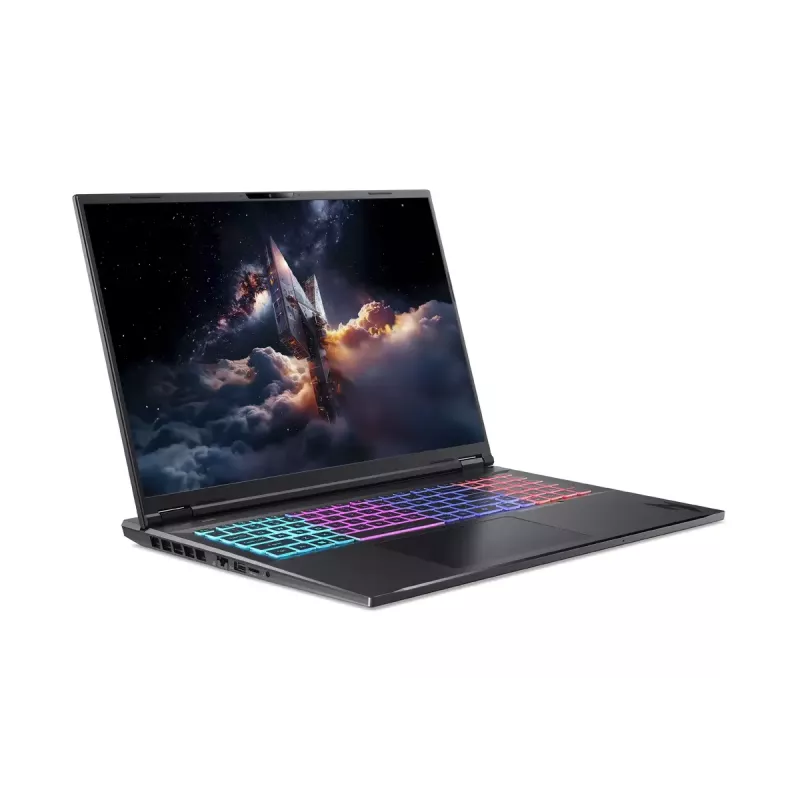 Acer Nitro 18 AI AMD AN18-61-R952 AMD Ryzen AI 9 365 klēpjdators 45,7 cm (18 collas) WQXGA 32 GB DDR5-SDRAM 2 TB SSD NVIDIA GeForce RTX 5070 Ti Wi-Fi 6E (802.11ax) Windows 11 Home vācu Melns