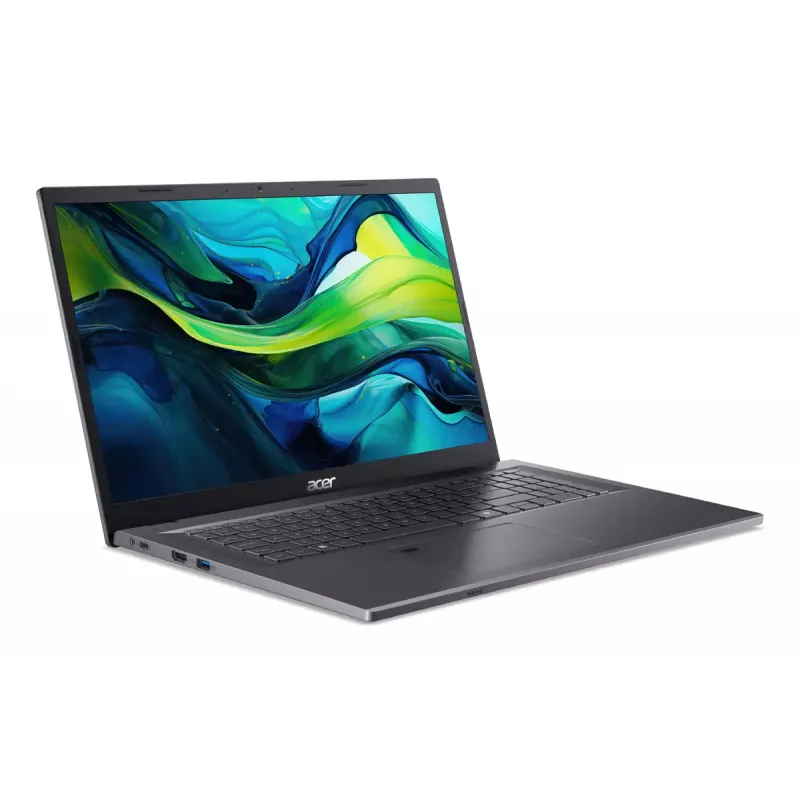 Acer Aspire 17 A17-51M-54EU klēpjdators, 17,3 collu Full HD, Intel Core 5 120U, 16 GB RAM, 1 TB SSD, Windows 11 Home, pelēks