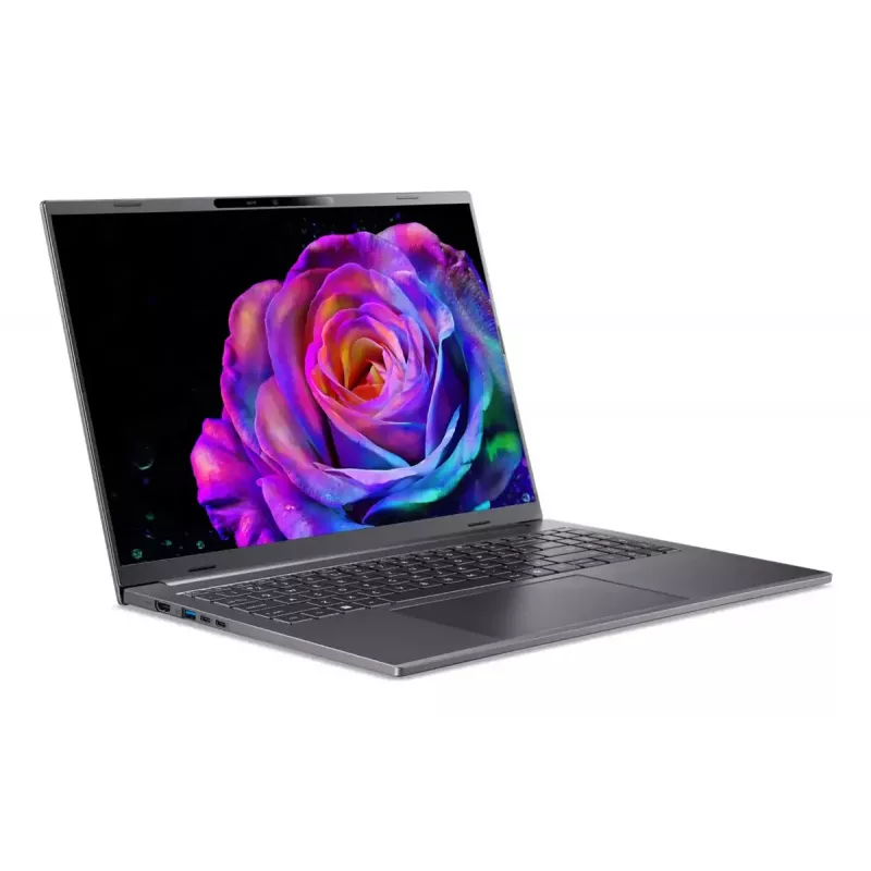 Acer Aspire 16 AI A16-52M-55DS portatīvais dators, Intel Core Ultra 5 226V, 16 GB LPDDR5x, 512 GB SSD, 16 collu WUXGA displejs, Windows 11 Home, pelēks