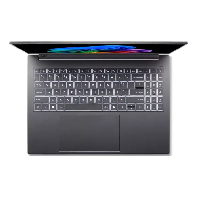 Klēpjdators Acer Aspire 16 AI A16-52M-916J — Intel Core Ultra 9 288V, 16 collu WUXGA (1920x1200), 32 GB LPDDR5x, 1 TB SSD, Intel Arc 140V, Windows 11 Home, Pelēks