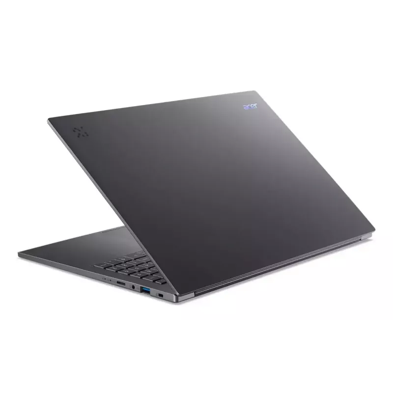 Klēpjdators Acer Aspire 16 AI A16-52M-916J — Intel Core Ultra 9 288V, 16 collu WUXGA (1920x1200), 32 GB LPDDR5x, 1 TB SSD, Intel Arc 140V, Windows 11 Home, Pelēks