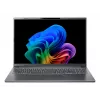 Klēpjdators Acer Aspire 16 AI A16-52M-916J — Intel Core Ultra 9 288V, 16 collu WUXGA (1920x1200), 32 GB LPDDR5x, 1 TB SSD, Intel Arc 140V, Windows 11 Home, Pelēks