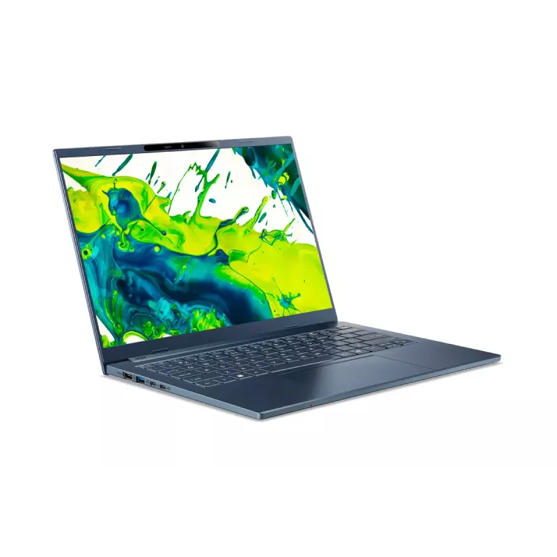 Acer Aspire 14 AI A14-11M-X0Q0 klēpjdators, 14 collu WUXGA, Snapdragon X1-26-100, 32 GB RAM, 1 TB SSD, Windows 11 Home, zils