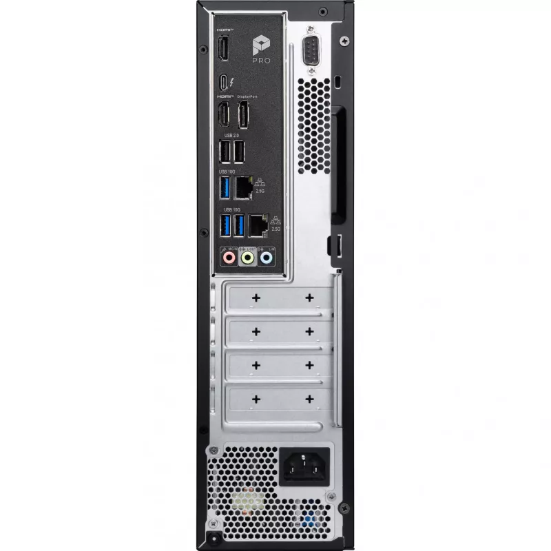 MSI Pro DP80 AI A2G-079XDE Intel Core Ultra 7 265F 16 GB DDR5-SDRAM 1 TB SSD galda dators Melns