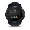 Viedpulkstenis GARMIN Instinct 3 45 mm, 1,3 collu AMOLED, 416×416, GPS, alumīnija/GFRP korpuss, silikona siksniņa