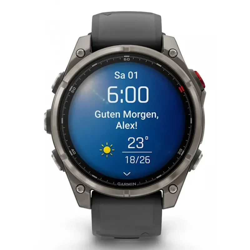 Viedpulkstenis Garmin fēnix 8 Pro AMOLED 1.4 collu 454x454 GPS Wi-Fi