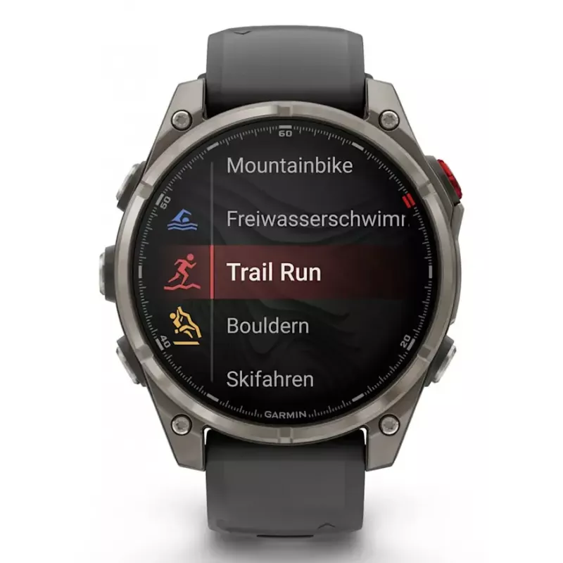 Viedpulkstenis Garmin fēnix 8 Pro AMOLED 1.4 collu 454x454 GPS Wi-Fi